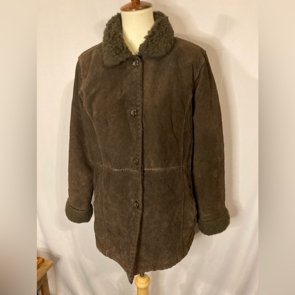 Wilson’s Leather - Pelle Studio‎ Leather and Suede Winter Jacket